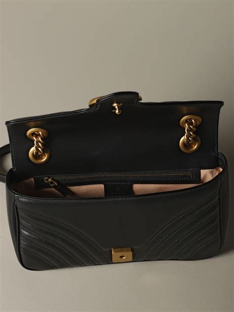 gucci nera pelle cuore|Borse da donna Gucci .